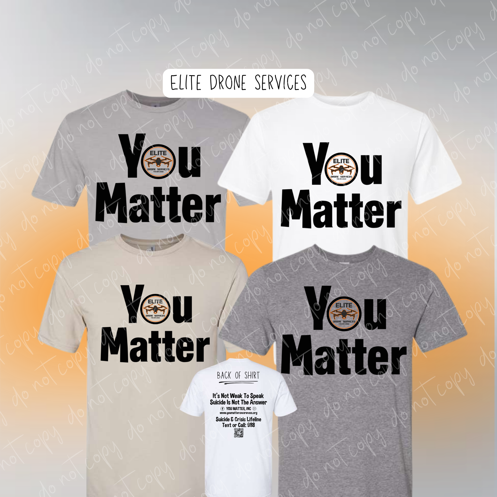 Elite Drone Services You Matter Apparel