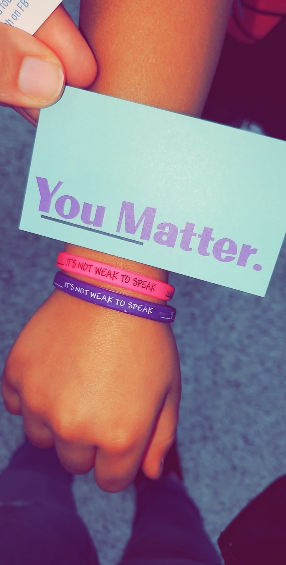 You Matter Wristband