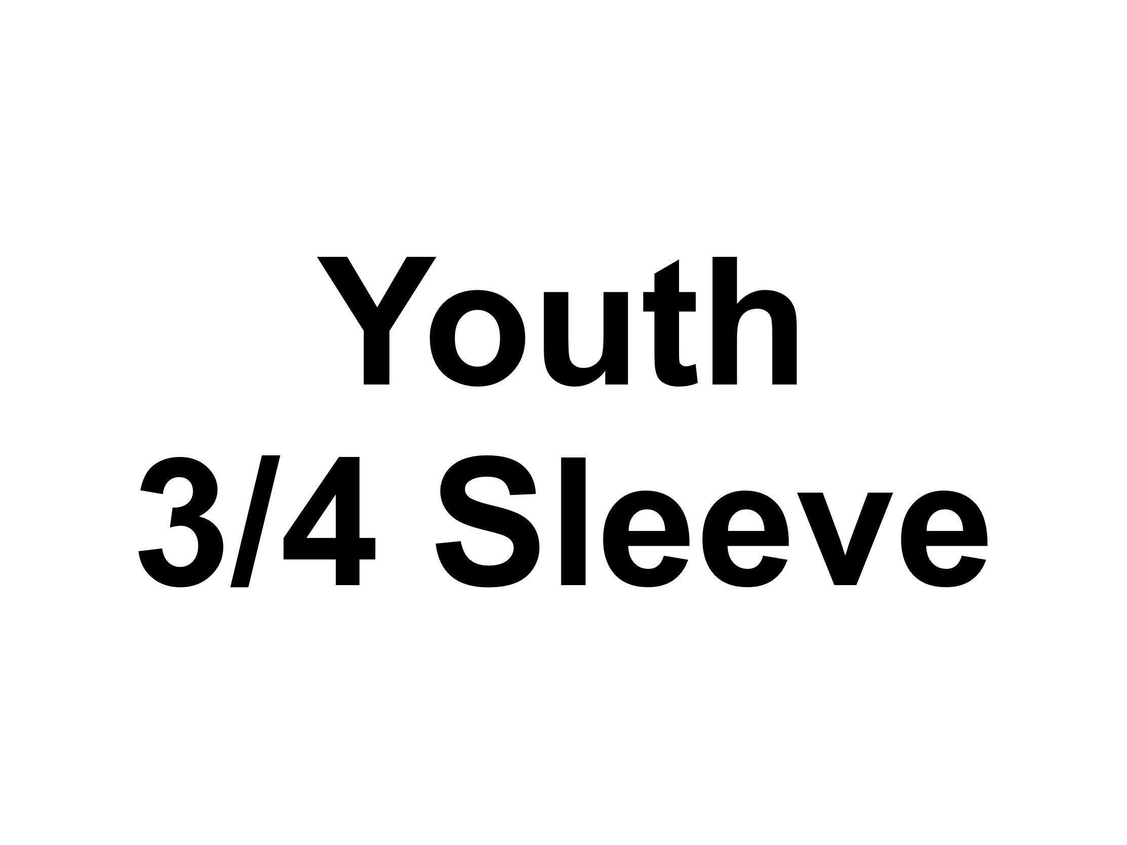 Youth 3/4 Sleeve *Trailer Stock*